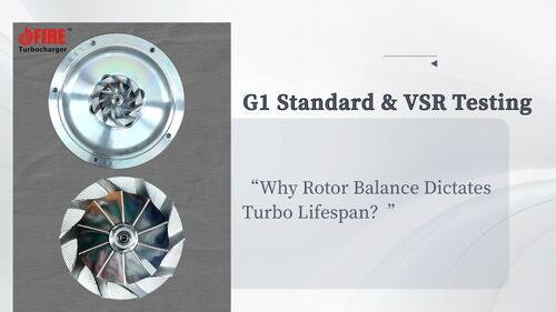 Latest company news about Waarom Rotorbalans de Levensduur van de Turbo Bepaalt: Inzicht in de G1-standaard & VSR-testen